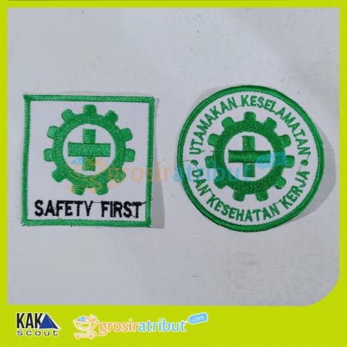 Badge Safety K3 Bordir_0