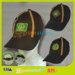 Topi Siaga Pramuka Premium Bordir